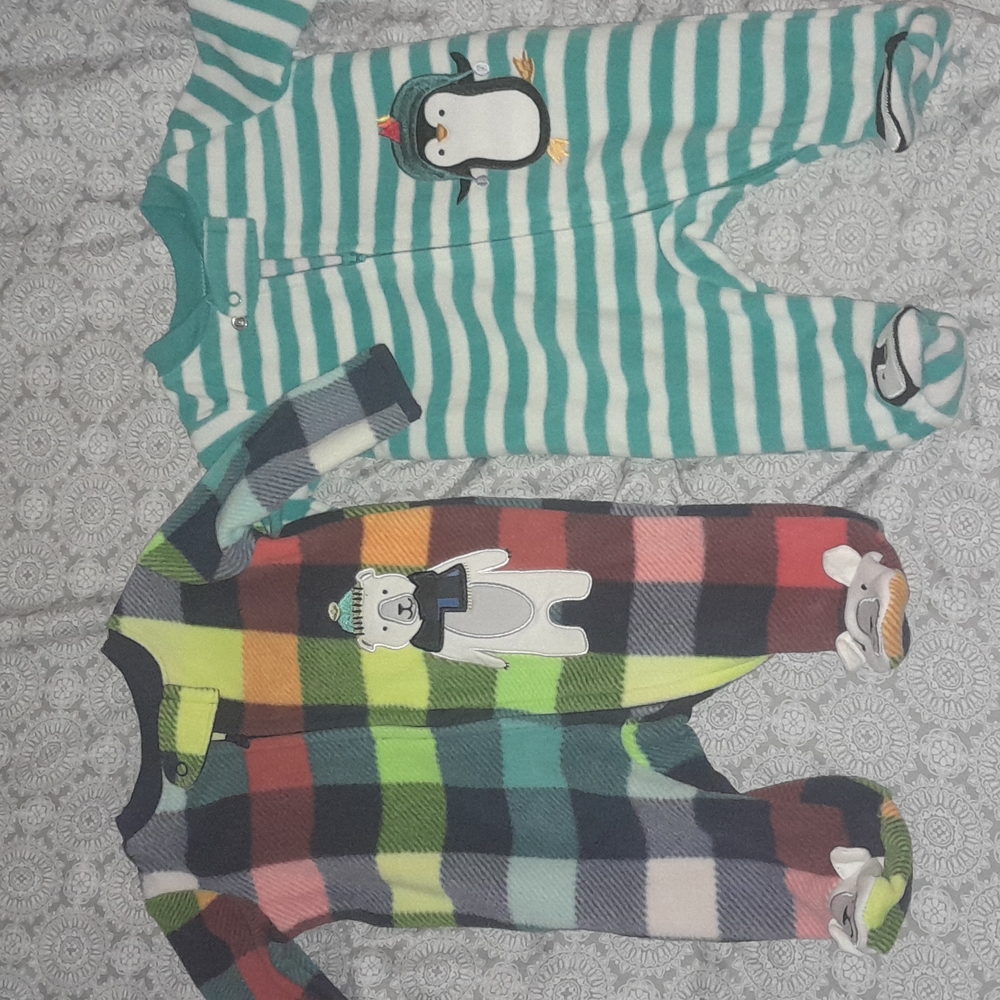 Sold on another app -NWOT newborn sleepers